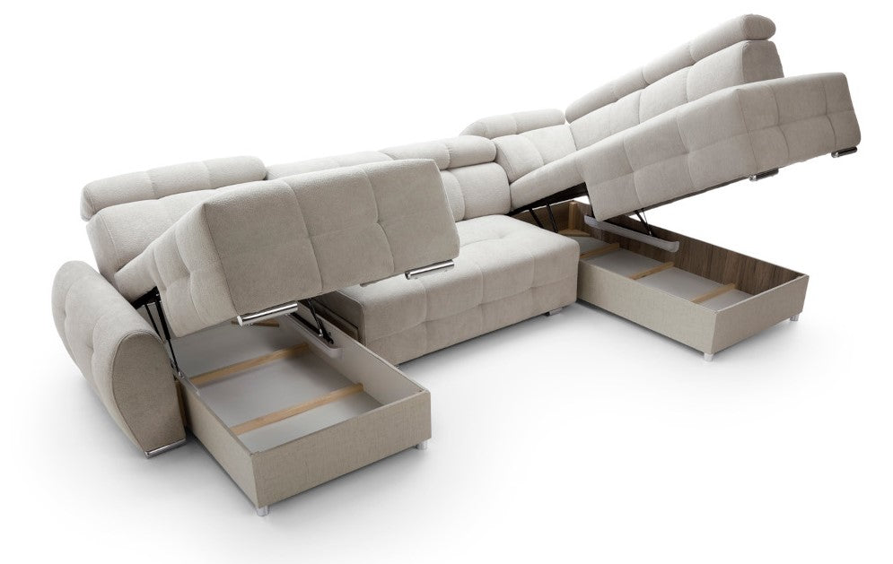 Garda 1 U Shape Sofa Bed