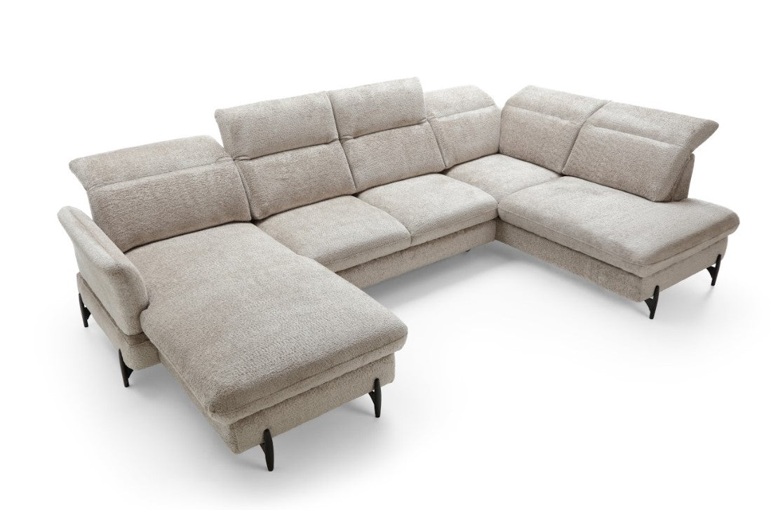 Sienna 1 U Shape Sofa Bed