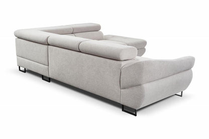 Fabio Express Delivery Corner Sofa Bed With Storage Curio 84