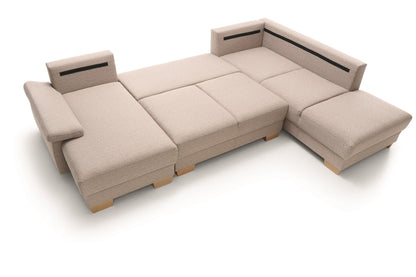 Chivas 3 Corner Sofa Bed