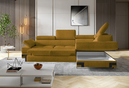 Emporio L Corner Sofa Bed