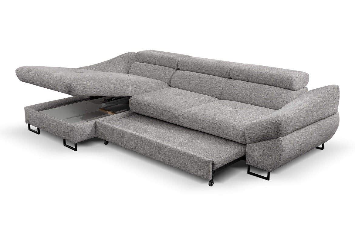 Fabio Corner Sofa Bed Longchair