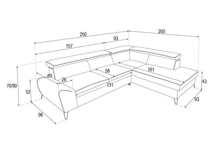 Idylla Corner Sofa Bed