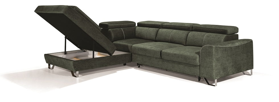 Asto XL Corner Sofa Bed