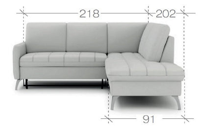 Lukka I Corner Sofa Bed