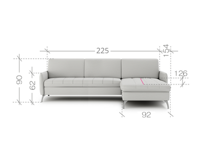 Lukka Corner Sofa Bed