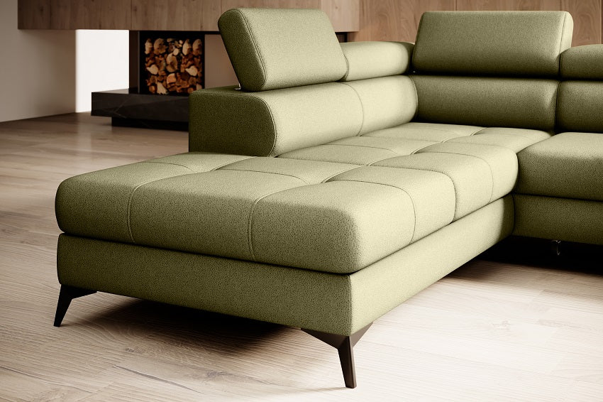 Mocca Corner Sofa Bed