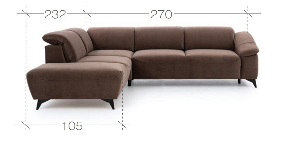 Potenza Corner Sofa Bed