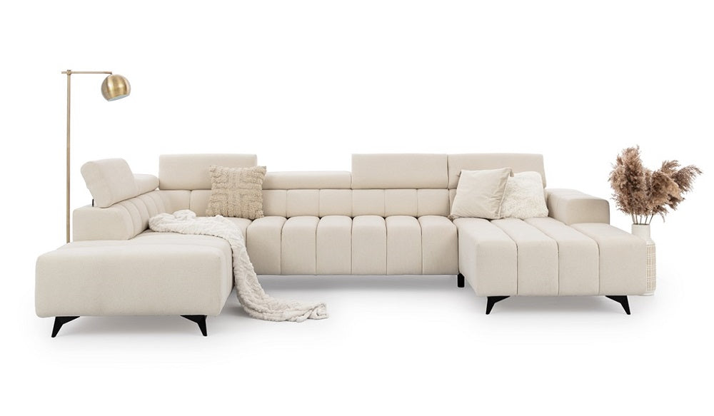 Ragusso U Corner Sofa Bed 