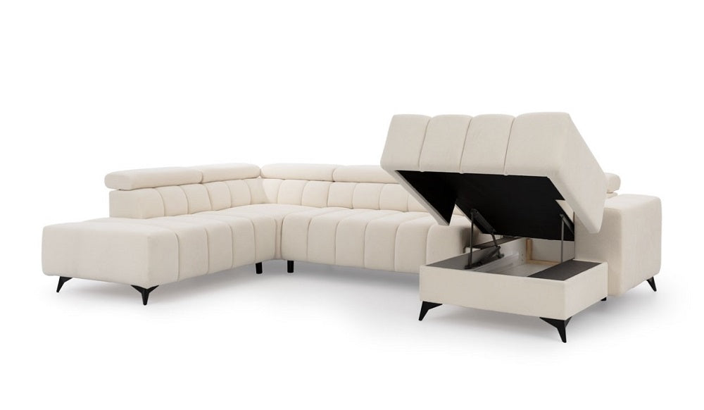 Ragusso U Corner Sofa Bed 