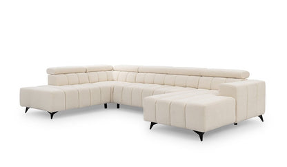 Ragusso U Corner Sofa Bed 