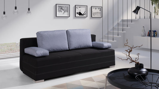 Iva Black Sofa Bed