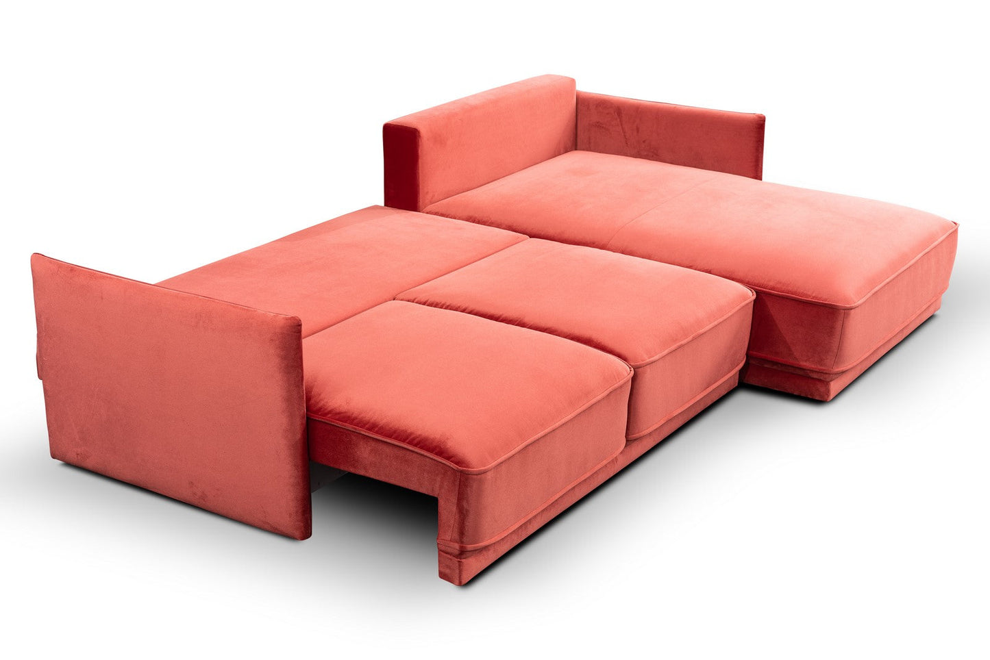 Shaggy Corner Sofa Bed