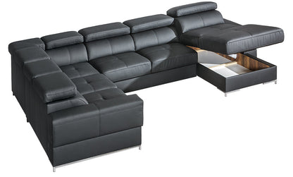 Basalt II Corner Sofa Bed