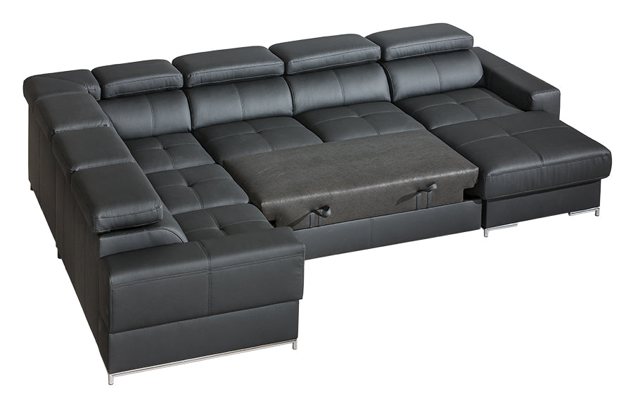 Basalt II Corner Sofa Bed