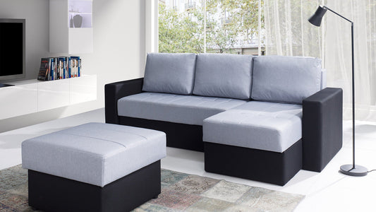 Cala Corner Sofa Bed Grey