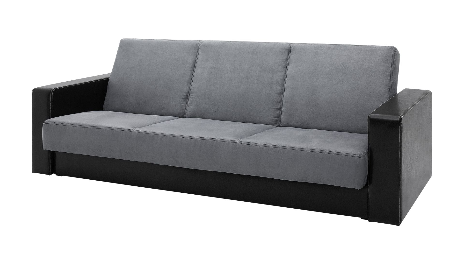 Diamond Black/Grey Sofa Bed