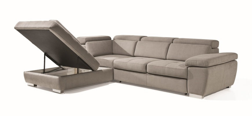 Rosso II Corner Sofa Bed