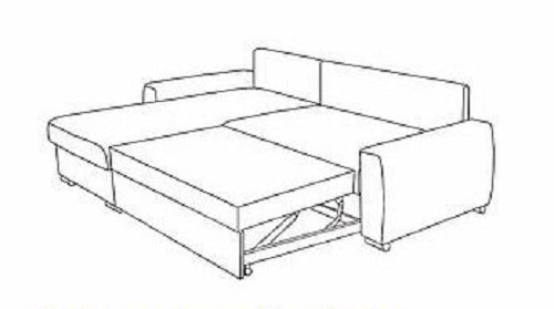 Salvo II Corner Sofa Bed