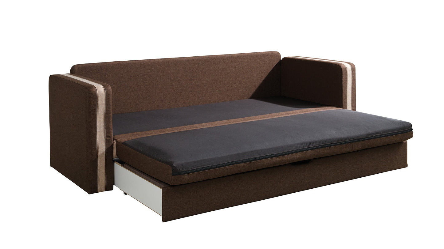 Euphoria Sofa Bed Brown Lux