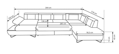 Lofti III Corner Sofa Bed