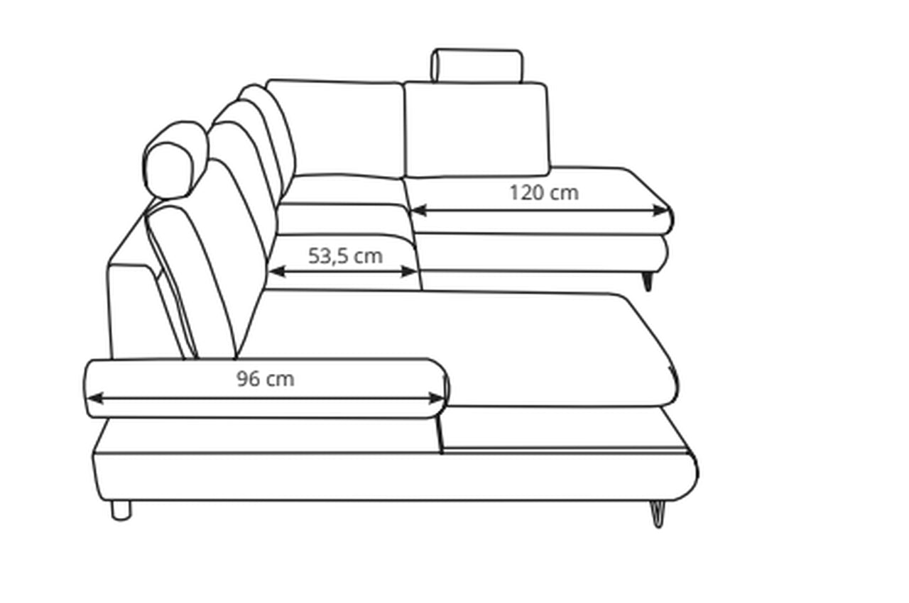 Lofti III Corner Sofa Bed