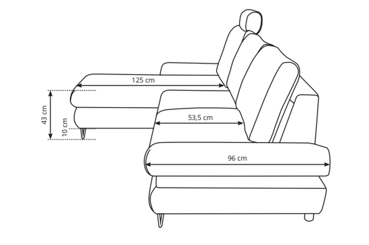 Lofti Corner Sofa Bed