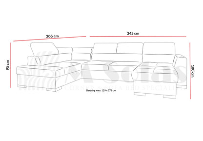 Nest I Corner Sofa Bed