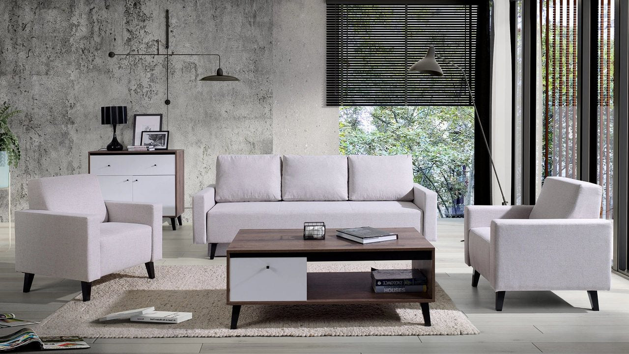 Oviedo Gloss Sofa Bed