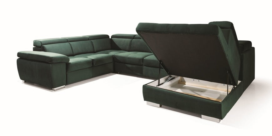 Rosso III Corner Sofa Bed