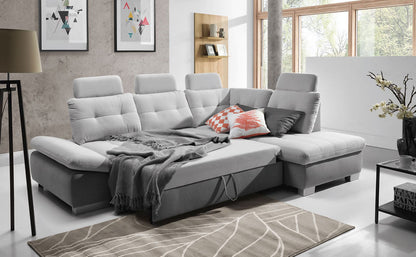 Cremona L Corner Sofa Bed