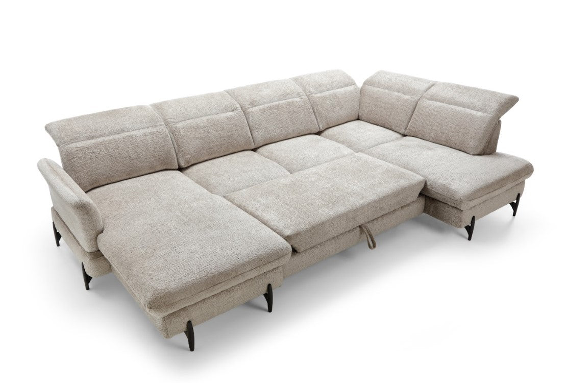 Sienna 1 U Shape Sofa Bed 