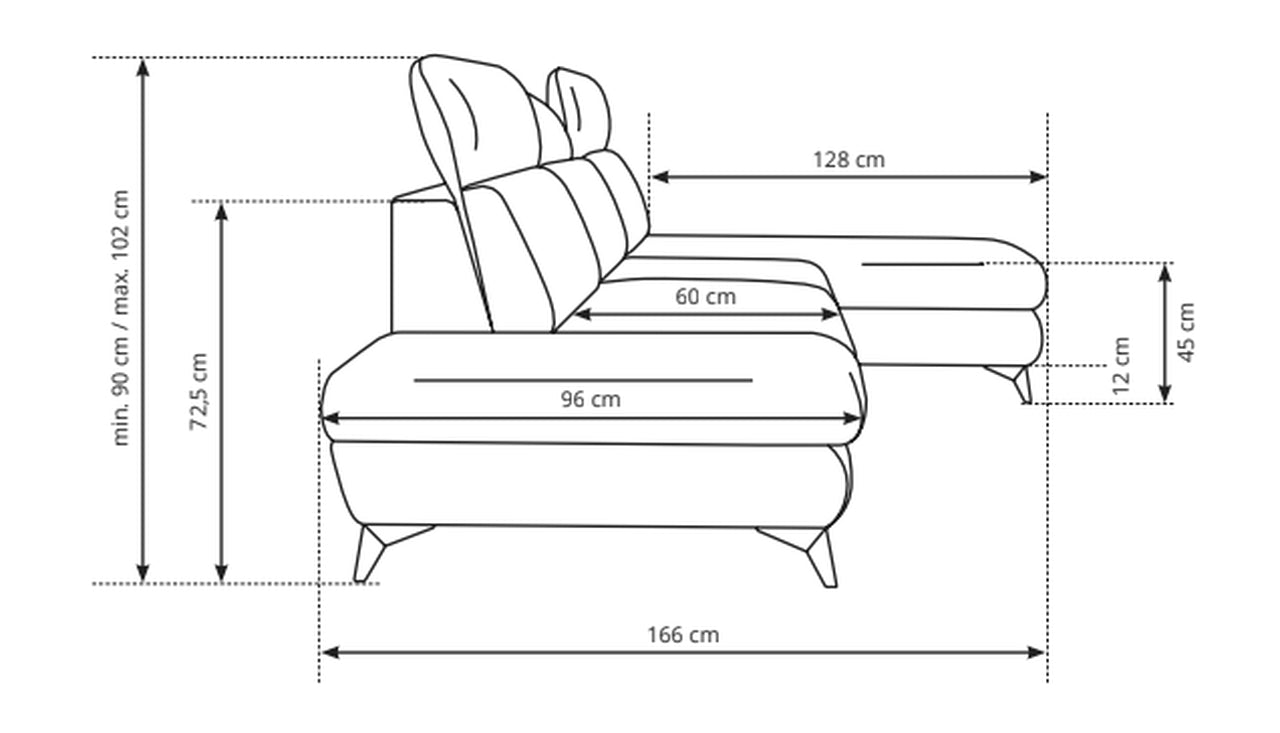 Titan Corner Sofa Bed