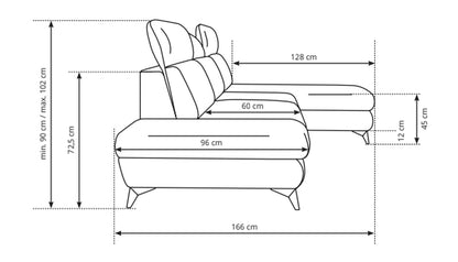 Titan Corner Sofa Bed