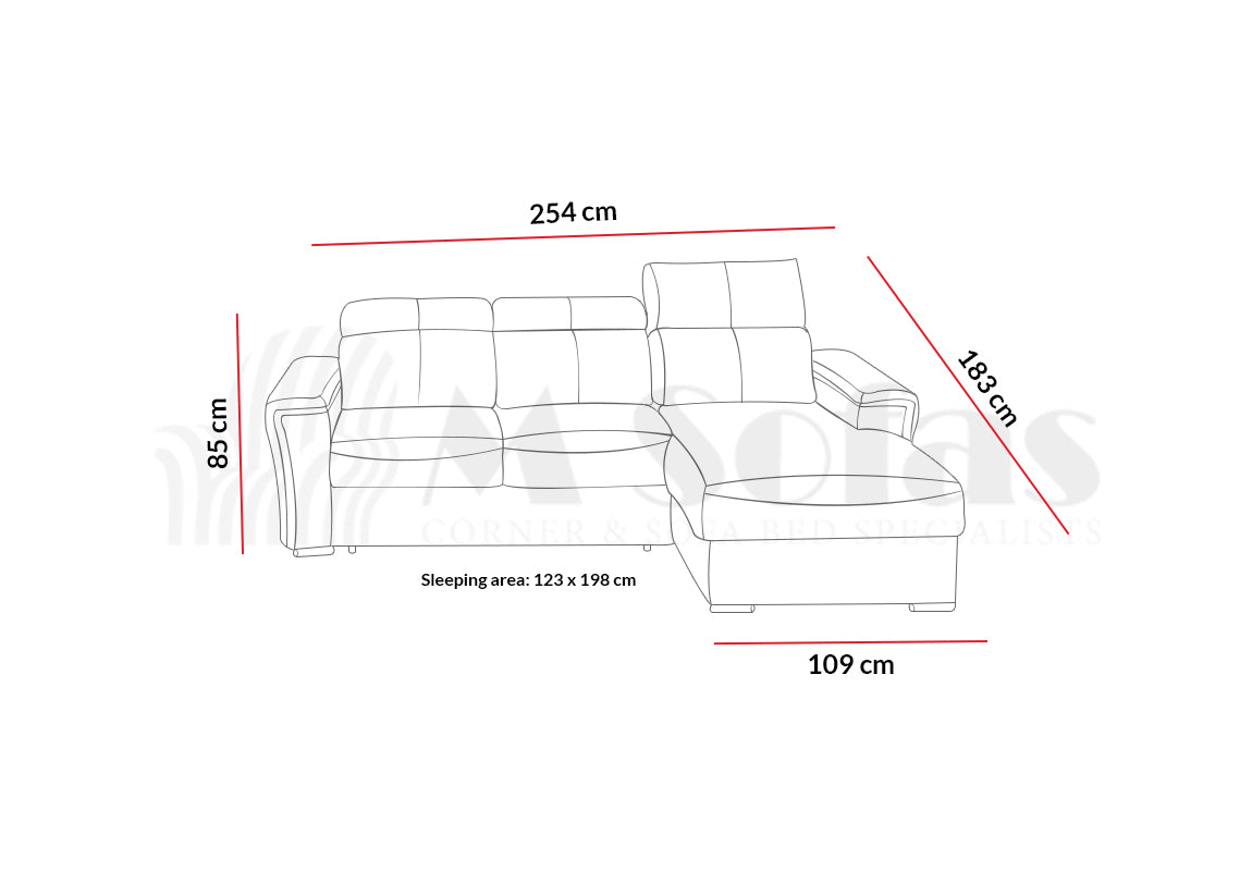 Tropic I Corner Sofa Bed